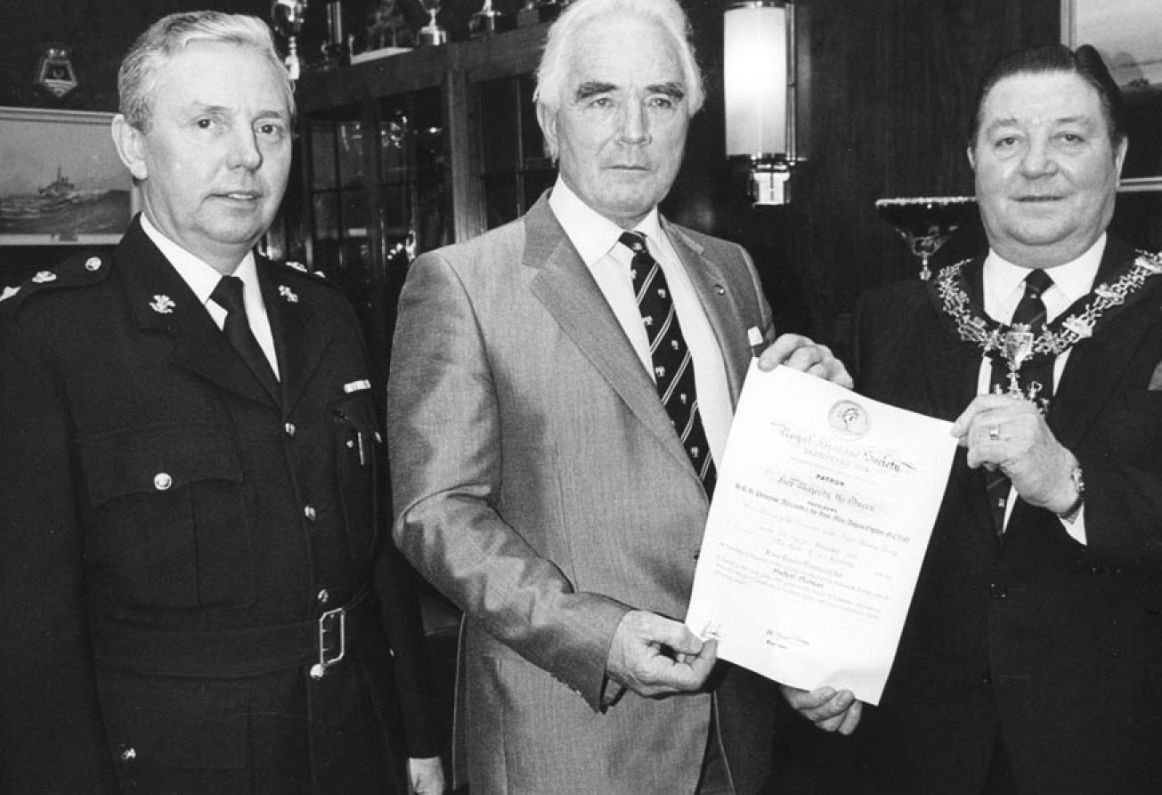 Hubert Thomas Bravery award